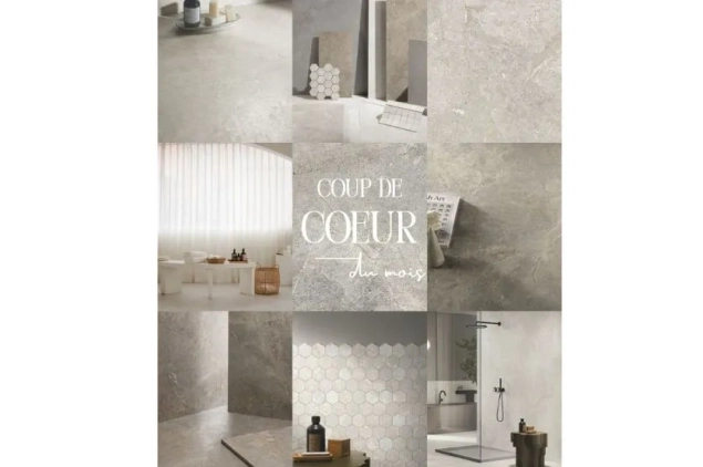 14/01/2026 - Carrelage minéral au cœur du design