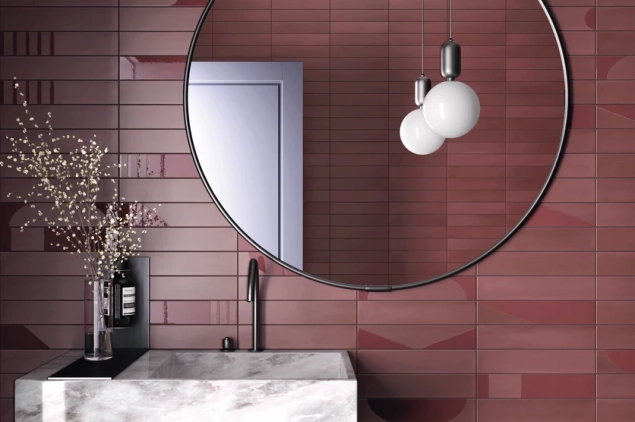 Carrelage faïence pâte blanche